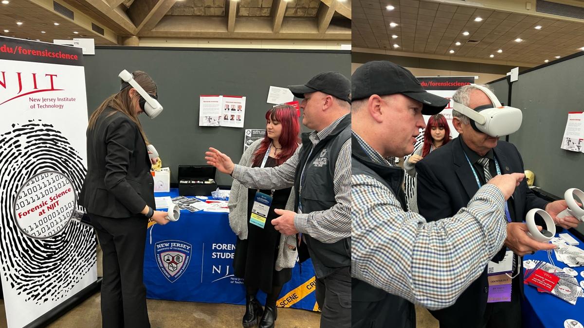 NJIT Unveils VR Crime Scene Tech, Research at Nation's Largest
